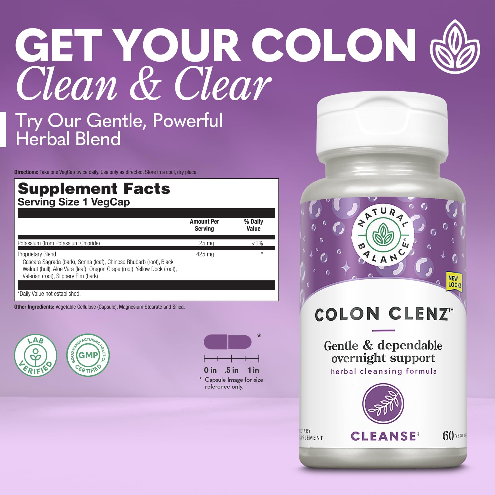 Amazon.com: Natural Balance Colon Clenz | Herbal Colon Cleanse